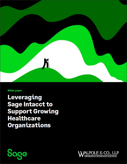 Leveraging Sage Intacct to Support Growing Healthcare Organizations